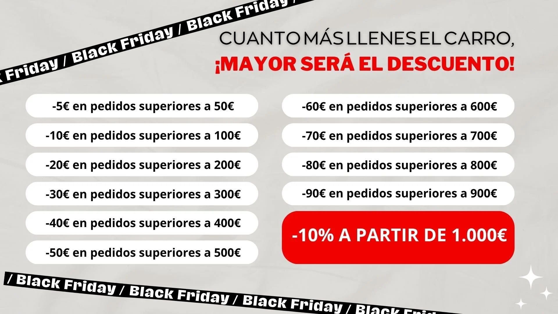 La Tienda del Rollo revoluciona el Black Friday con descuentos sin límite 1 Moncloa BF LTdR Moncloa