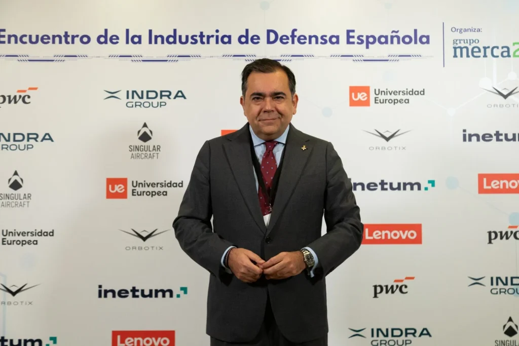 Borja Echegaray, Jefe del Area de Empresas CEOE y Minebro del Consejo de Dirección de Eurodefensa Españaa