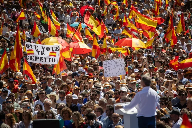 El PP quiere retomar el pulso de las calles por la corrupción socialista