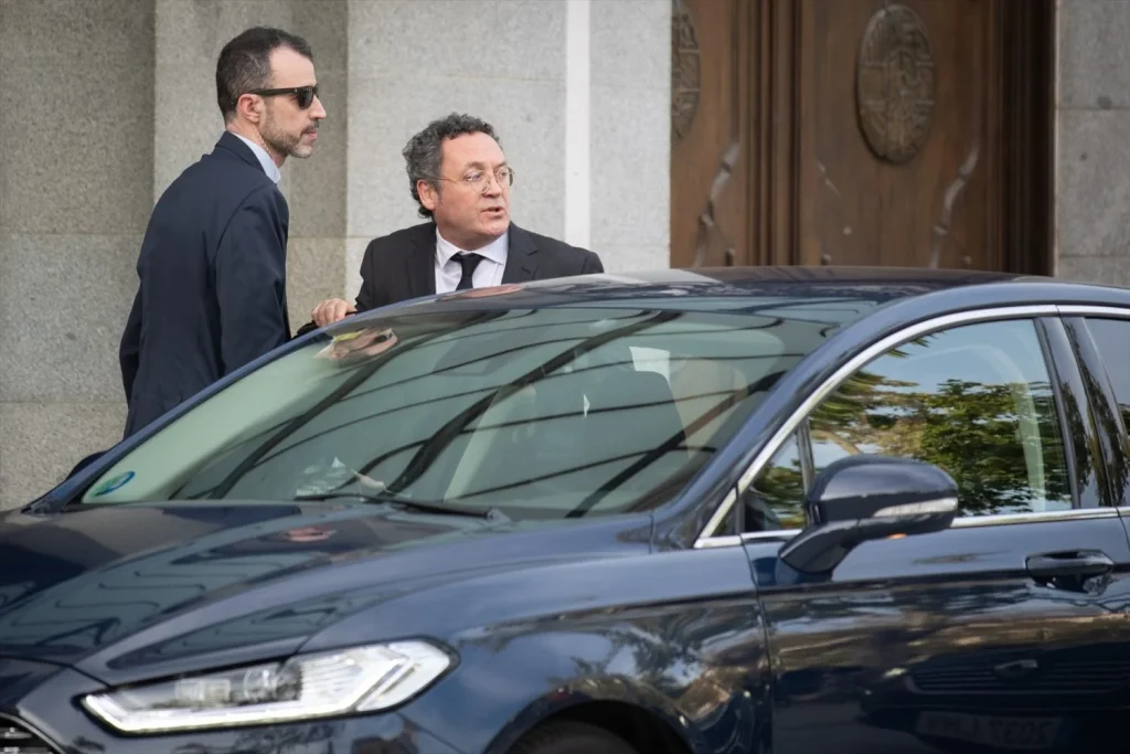 El PP exige elecciones: García Ortiz, en el banquillo; Torres, salpicado por el 'Caso Koldo' 1 Moncloa EuropaPress 7074779 fiscal general estado alvaro garcia ortiz llegada segunda jornada juicio Moncloa