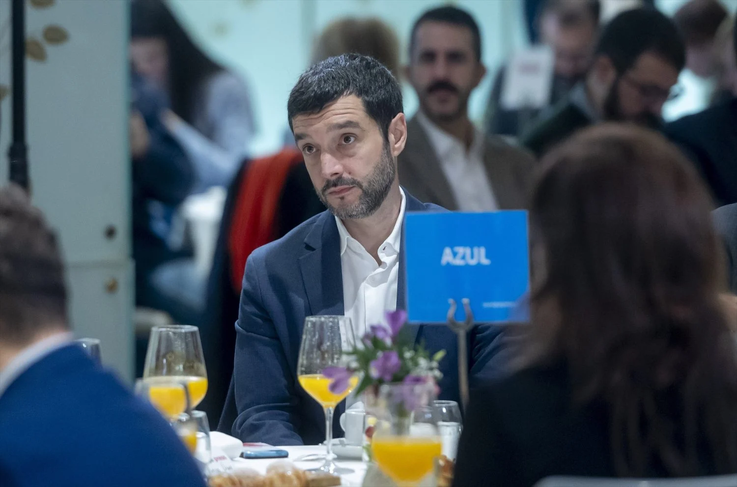 El ministro de Consumo y Agenda 2030, Pablo Bustinduy, durante un desayuno informativo organizado por Europa Press, en el Hyatt Regency Hesperia Madrid, a 24 de noviembre de 2025, en Madrid (Fuente: Agencias).