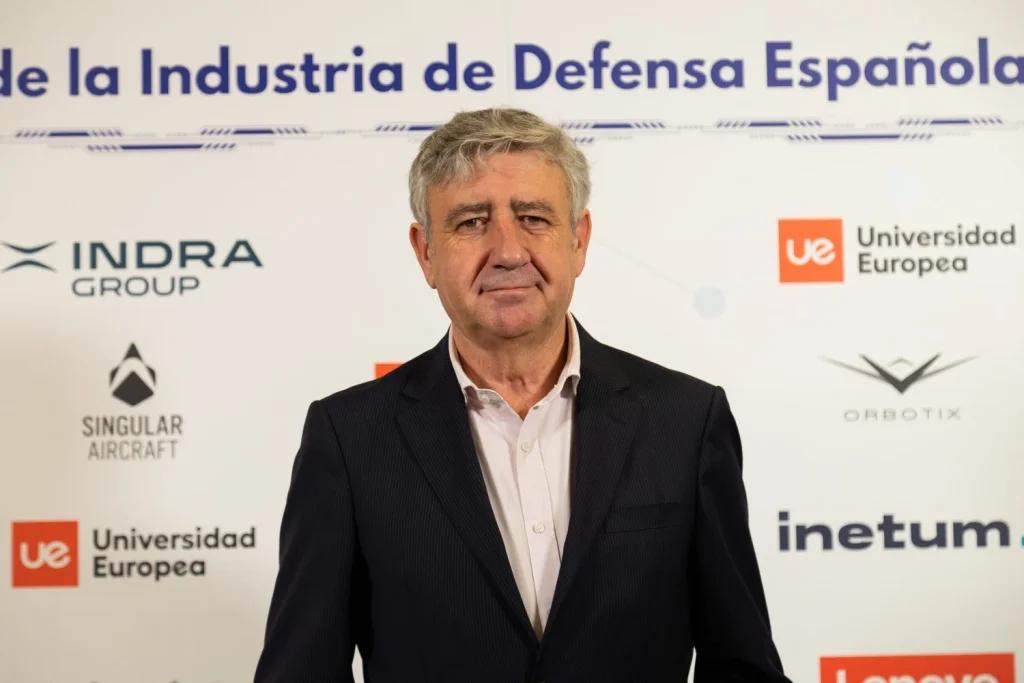 Ramón Arangüena, presentador del I Encuentro de la Industria de Defensa Española