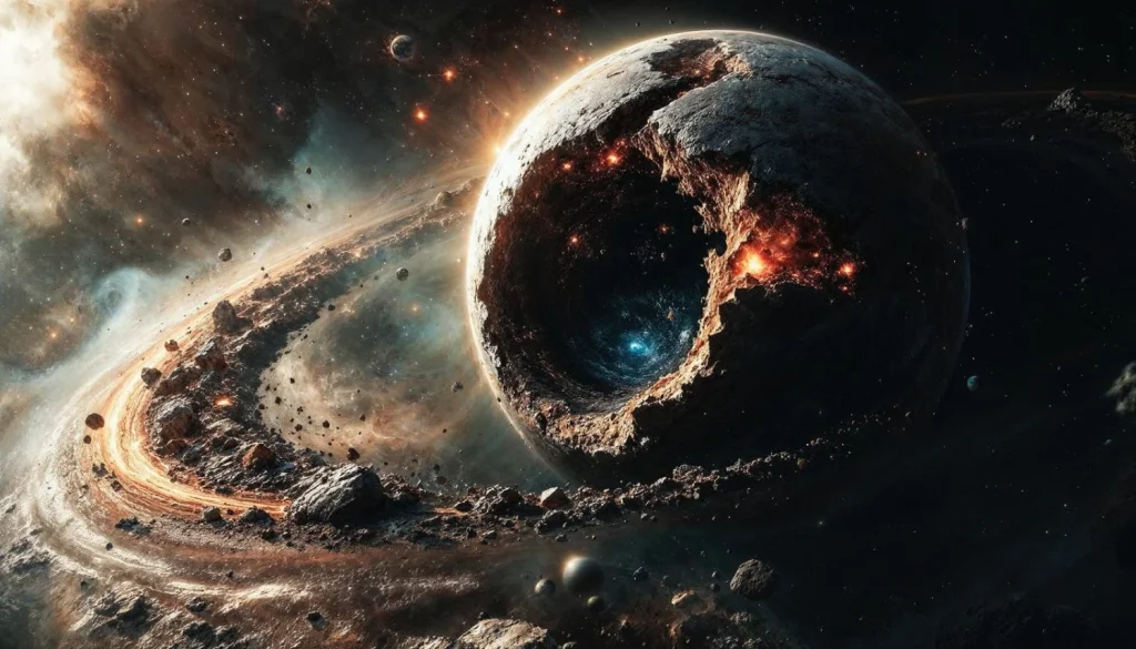 Cuando todo se desgarra desde las galaxias hasta los átomos