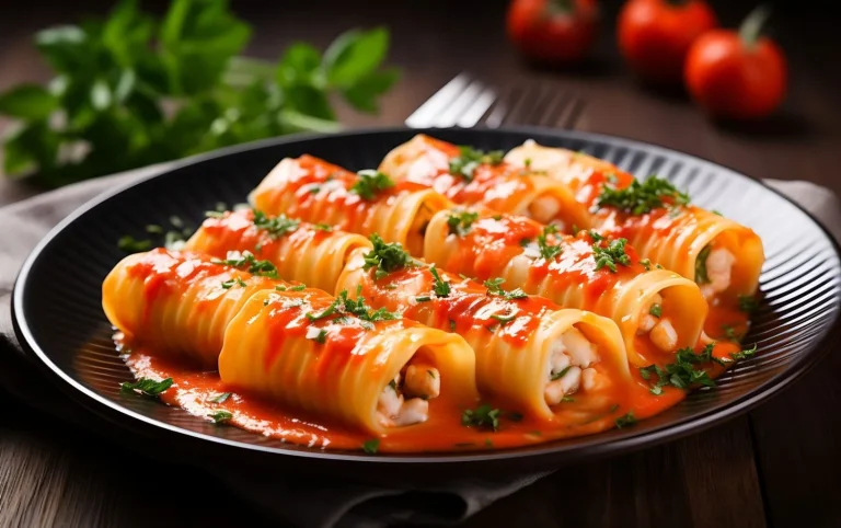 Conquista a tus invitados con estos canelones rellenos de pollo y gratinados sin complicarte