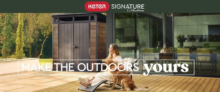 Keter Signature Collection: la llave para consolidar la integración total entre el hogar y el jardín
