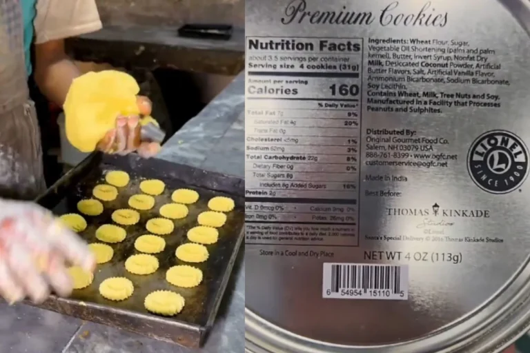 ¿Te gustan las latas de galletas de Navidad?: “Las que vienen de la India se fabrican en condiciones insalubres”, alerta Carlos Fernández (49), inspector de Sanidad