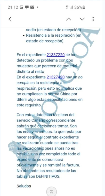 El número 2 de Yolanda Díaz conocía los fallos en las mascarillas canarias de Torres 2 Moncloa no cumple Moncloa