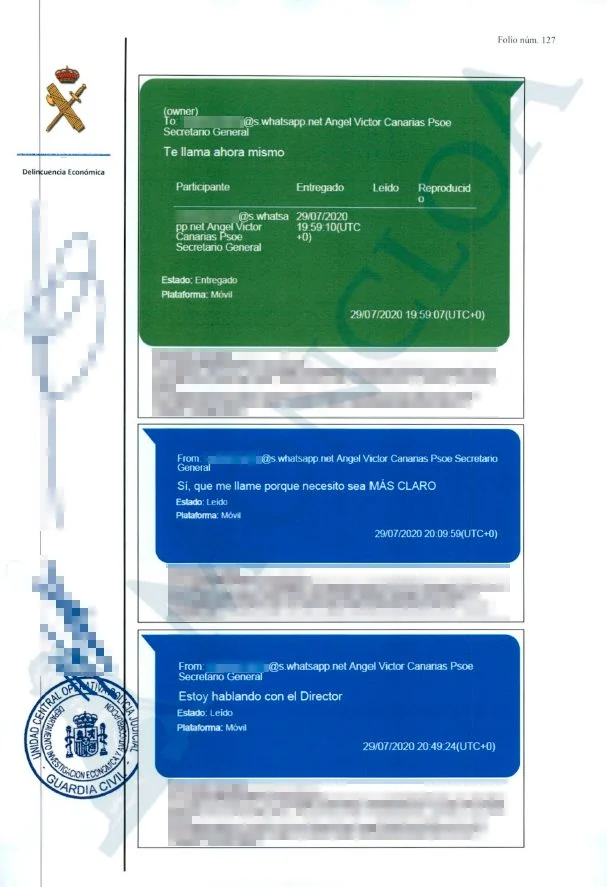 Torres intermedió para que el INSS diese por buenas las mascarillas de la trama Koldo 3 Moncloa torres trabajo mas claro Moncloa