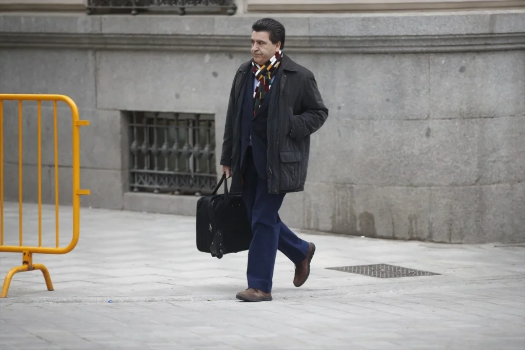 El juez de la "caja B" del PP interroga al empresario David Marjaliza en la Audiencia Nacional (Fuente: agencias)