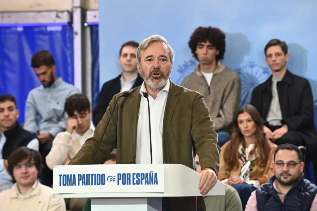 EuropaPress 7054727 presidente autonomico pp jorge azcon interviene acto dia afiliado pp aragon Moncloa