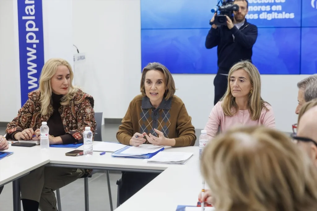 El PP comienza a sacar rédito de la "espiral de delincuencia" que vive el PSOE 1 Moncloa EuropaPress 7165501 vicesecretaria regeneracion institucional pp cuca gamarra reunion pp rioja Moncloa