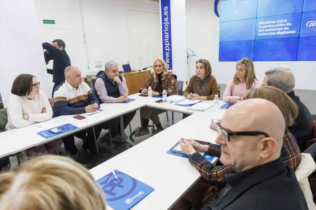 El PP comienza a sacar rédito de la "espiral de delincuencia" que vive el PSOE 2 Moncloa EuropaPress 7165502 vicesecretaria regeneracion institucional pp cuca gamarra reunion pp rioja Moncloa