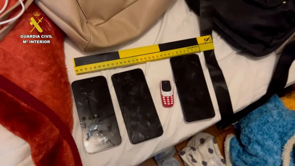 Operación Cygansky contra mafias nigerianas en el País Vasco (Fuente: GC)