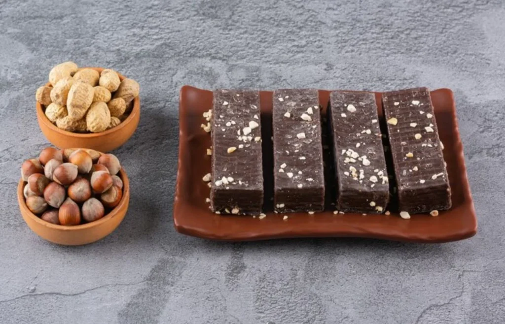 Ingredientes que debes tener para hacer un turrón casero de chocolate y cacahuates