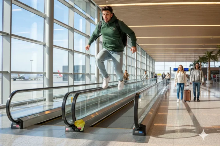 «La conducta de este youtuber español en un aeropuerto es multa segura»: Daniela Estrada (29), abogada, explica las consecuencias de alterar el orden público