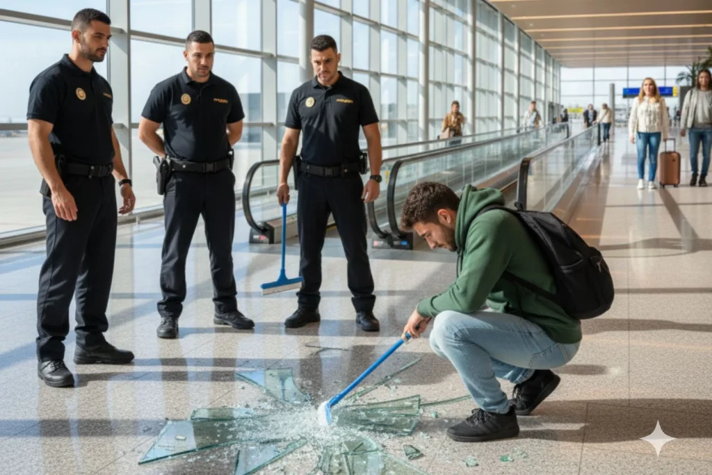 "La conducta de este youtuber español en un aeropuerto es multa segura": Daniela Estrada (29), abogada, explica las consecuencias de alterar el orden público 2 Moncloa La responsabilidad civil de los ciudadanos es clave