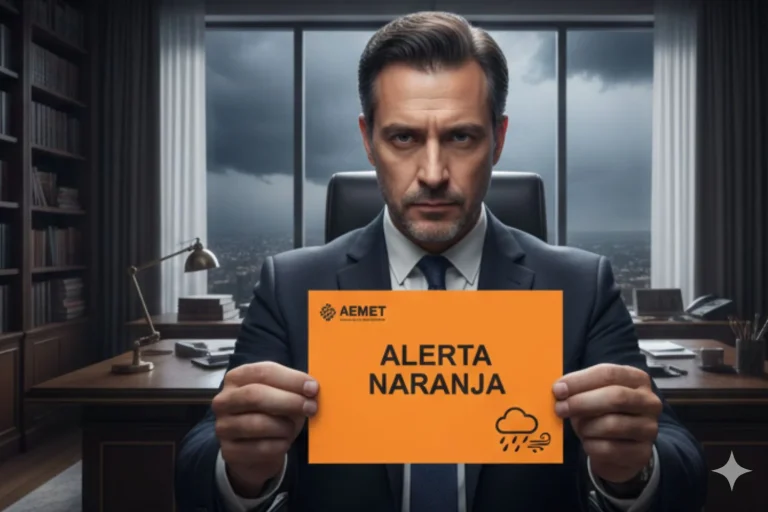Felipe Gutiérrez (46), abogado: “Si hay alerta meteorológica, tienes derecho a 4 días de permiso retribuido y la empresa no puede sancionarte”
