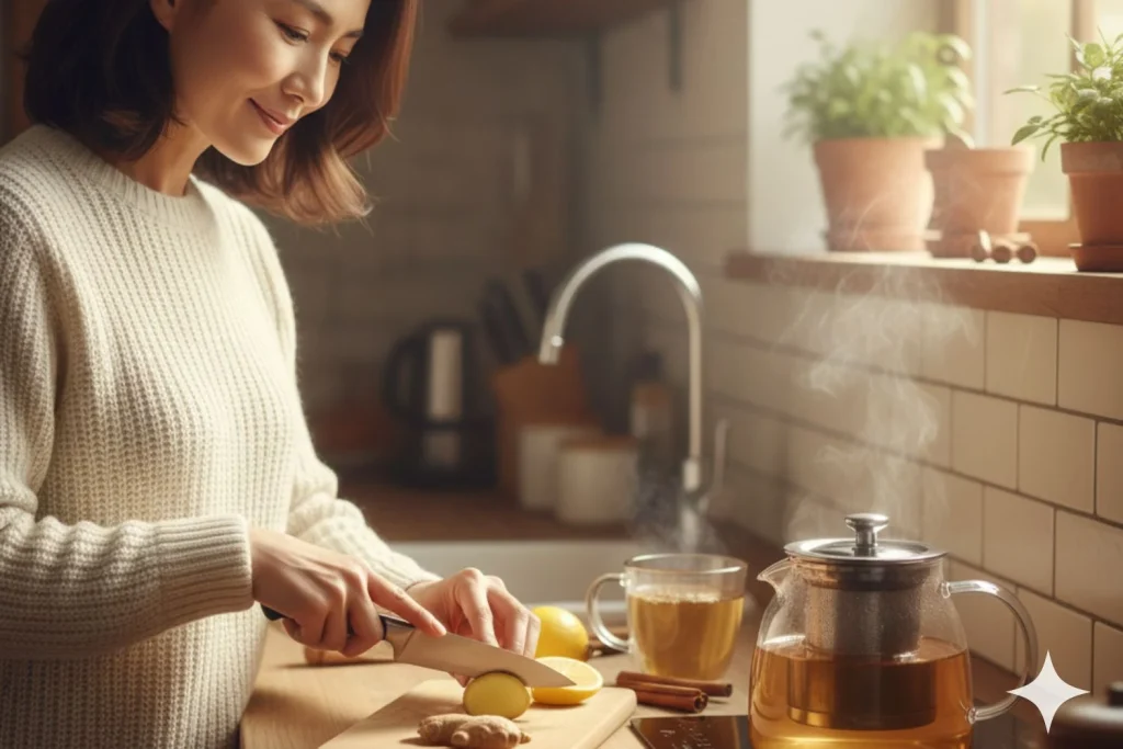 El jengibre actúa como un antigripal 