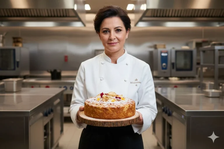 ¿Con antojo de algo dulce sin romper la dieta?: Andrea Perdomo (33), chef Michelin, comparte la receta viral de la tarta sin harina