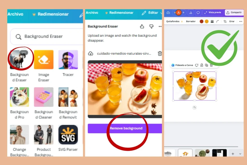 Germán Ábalos (32), ingeniero: “Canva guarda un truco que parece ilegal, pero es la mejor forma de remover fondos sin pagar la versión Premium” 1 Moncloa El truco con Canva para borrar fondos