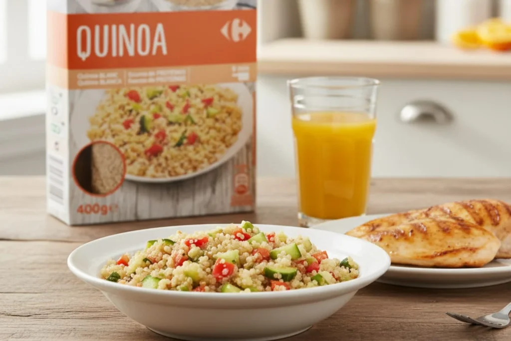 La quinoa preparada de Carrefour es la clave