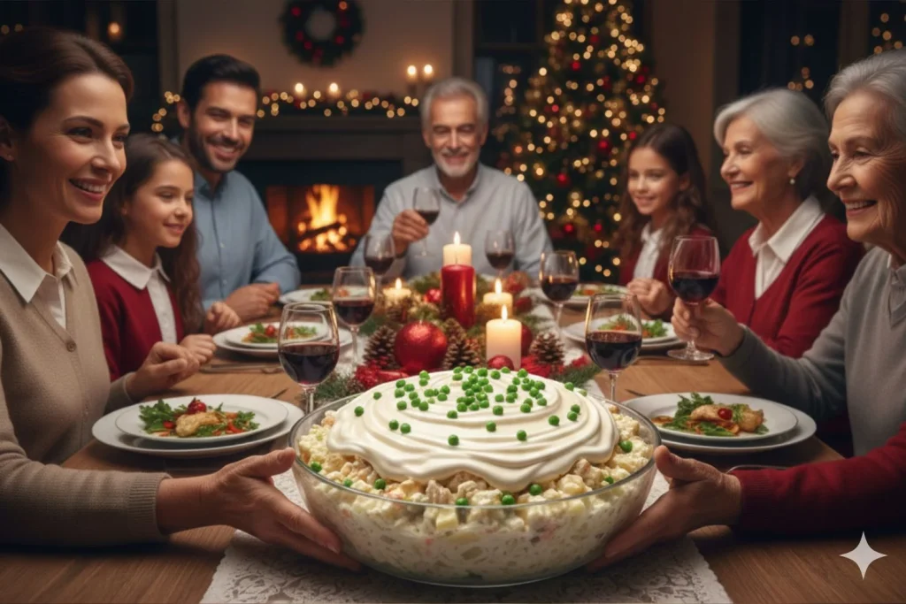 La ensaladilla navideña que amará toda la familia
