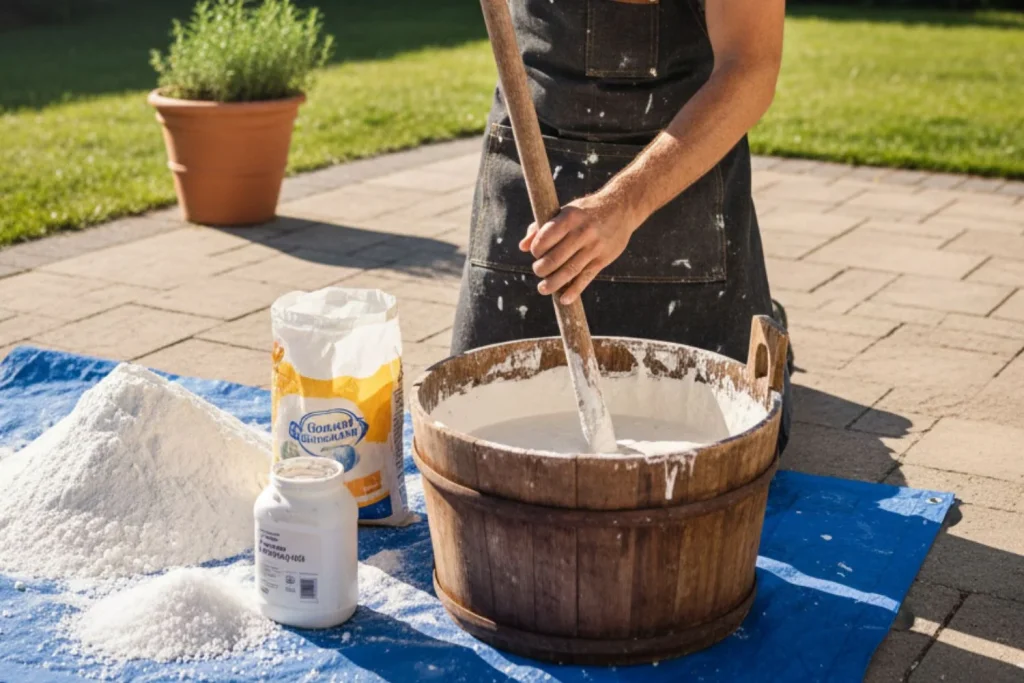 “Hacer pintura ecológica en casa es más fácil de lo que parece: no huele a químicos y solo necesitas 3 ingredientes”, revela Manolo Freitas (26), artista plástico 1 Moncloa Receta de la pintura ecológica