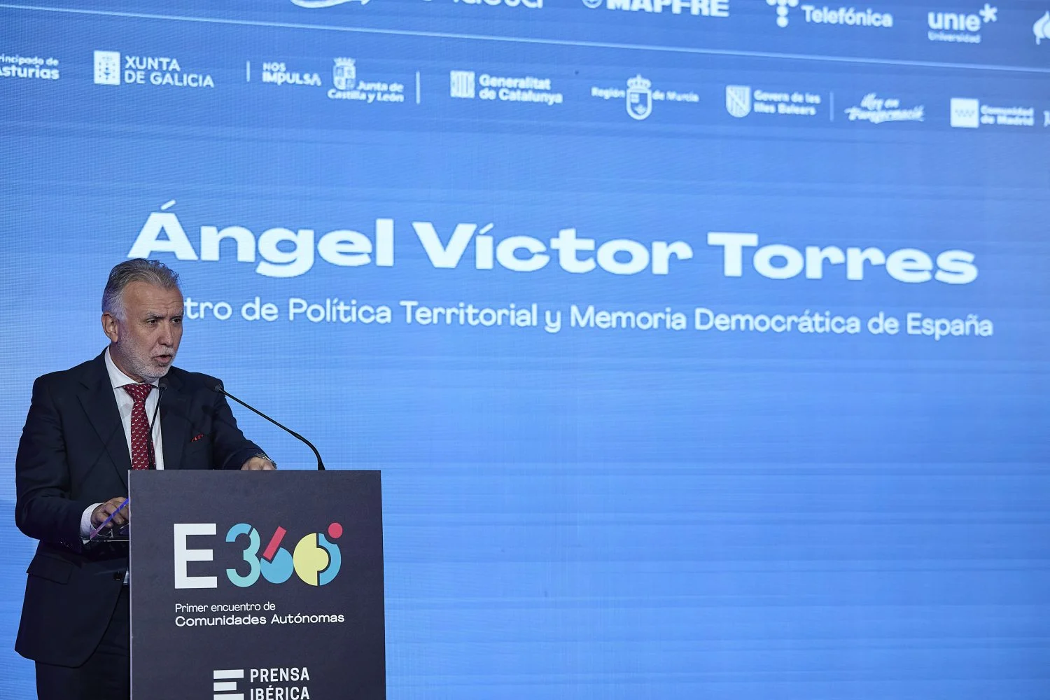El ministro de Política Territorial y Memoria Democrática Ángel Víctor Torres. AGENCIAS
