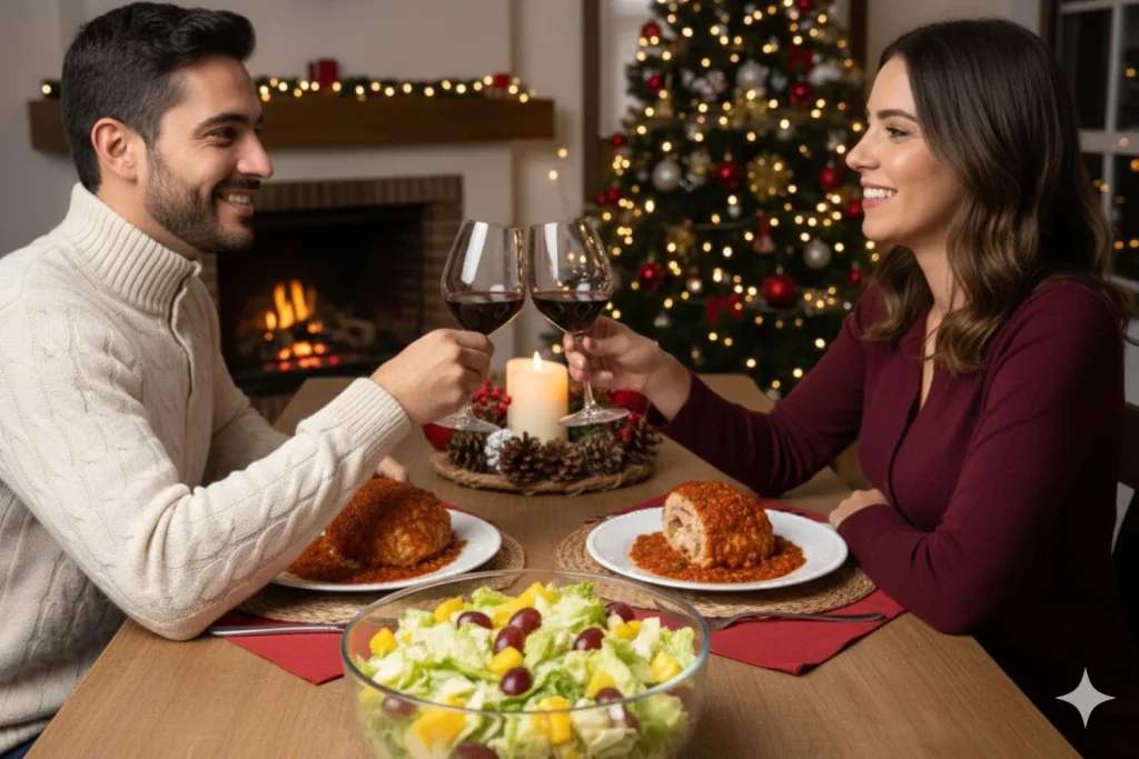 Otra ensalada para acompañar el enrollado de pollo