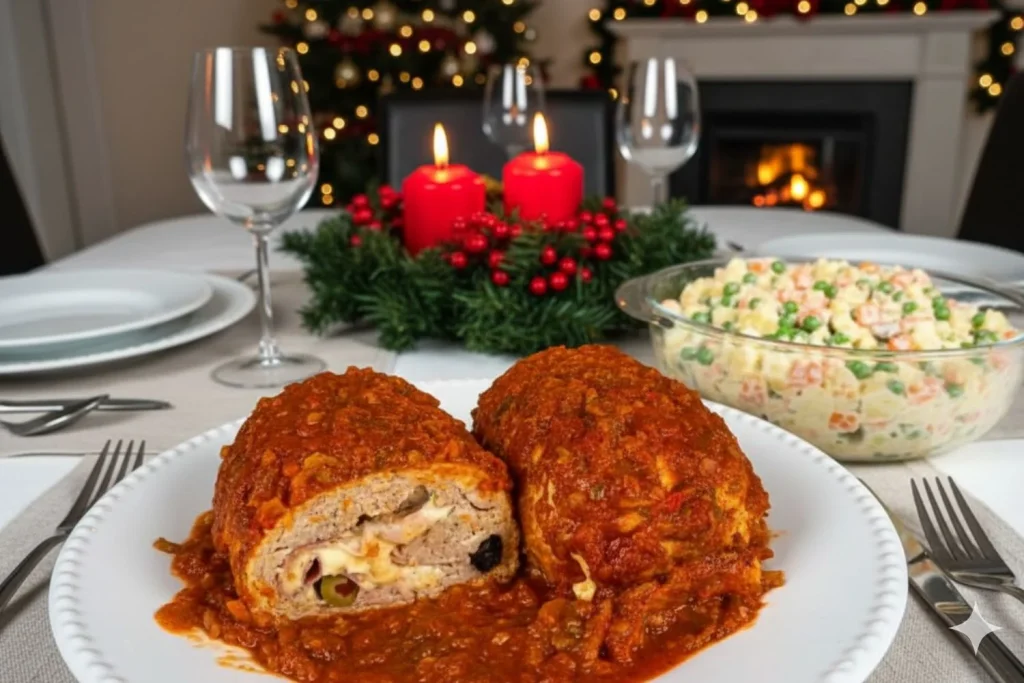 La ensaladilla navideña que hace pareja con el enrollado