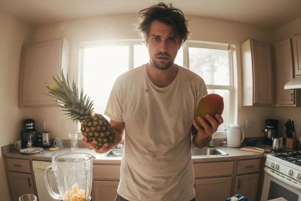 ¿La resaca no te deja después de una noche de copas? Andy Sánchez (28), bartender profesional, comparte 5 batidos que son mejor que Bloody Mary 2 Moncloa La vitamina C es clave para evita la resaca