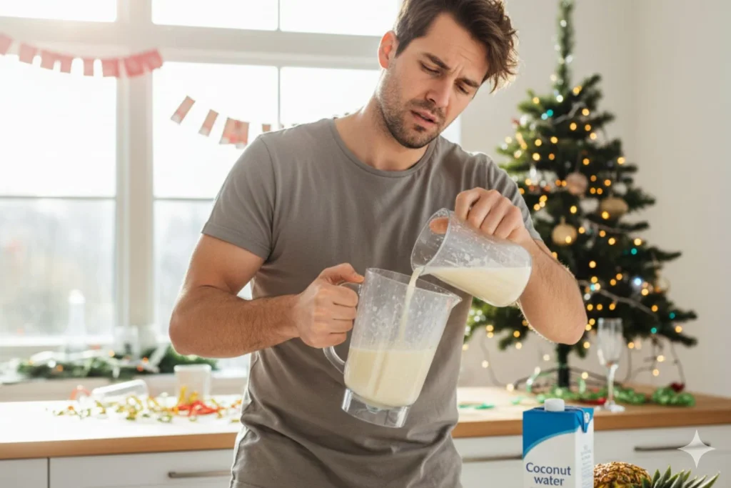 Este batido es clave para mejorar la resaca 