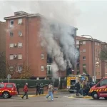 Una explosión y un incendio en un edificio de Toledo provoca tres heridos