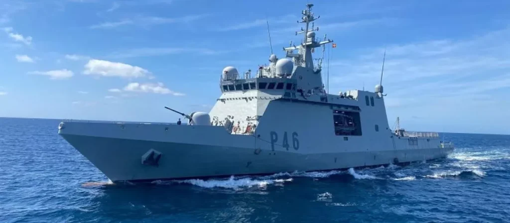 Los nuevos BAM de Navantia elevan la capacidad estratégica de la Armada española 2 Moncloa BAM Furor en el Golfo de Guinea (Fuente: Ministerio de Defensa)