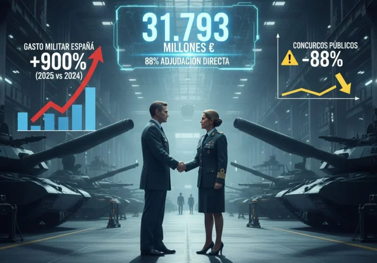 El Gobierno adjudica «a dedo» el 88% de los contratos militares con Indra y Airbus como grandes beneficiados