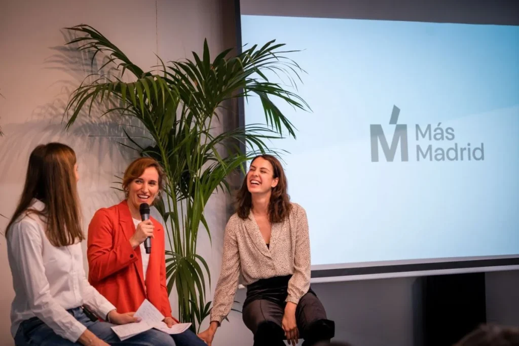 Monica Garcia y Rita Maestre Moncloa