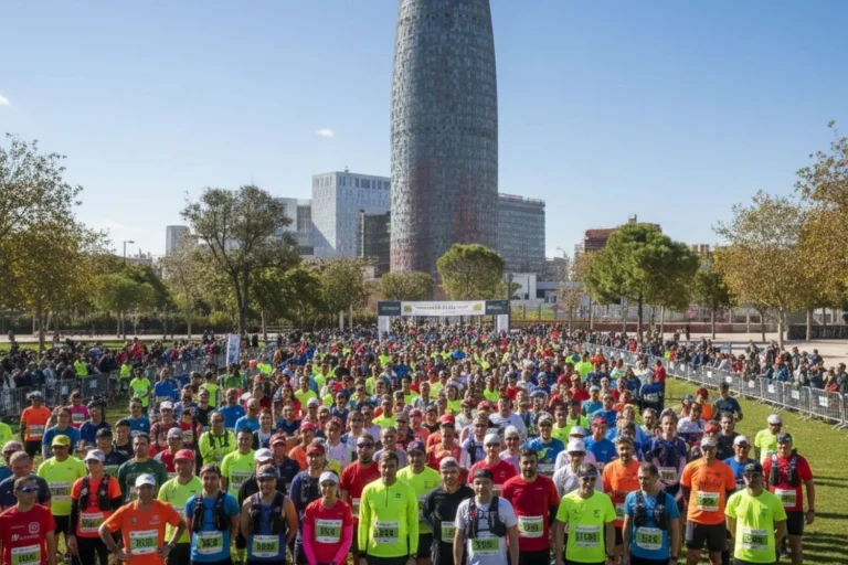 La carrera vertical más extrema de Barcelona: 400 participantes se darán cita en la Torre Glòries para subir 686 escalones en tiempo récord