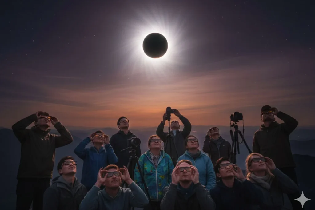 Cronograma y lugares en el que se verá el eclipse solar total
