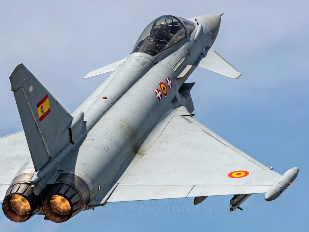 Eurofighter Typhoon: La flota actual española de 45 unidades operativas desde 2003 hasta 2035