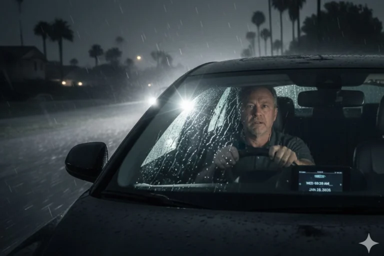 La Guardia Civil alerta: 4 claves para conducir con lluvia que te evitarán un accidente