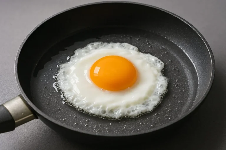 El huevo frito perfecto no lleva aceite: el truco del agua que arrasa en TikTok para mojar pan sin engordar