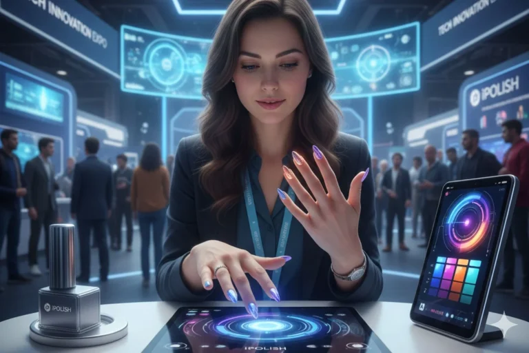 La manicura inteligente llega de iPolish en 2026: así son las uñas que cambian de color sin esmalte y con solo presionar un botón