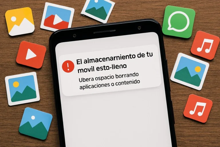 El almacenamiento de tu móvil está lleno pero no sabes por qué: Aquí tienes que borrar sin perder nada importante