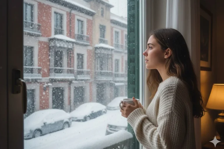 Evita desplazamientos innecesarios: Protección Civil comparte 5 consejos clave para conducir con fuertes nevadas en España