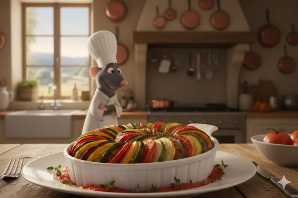 Ratatouille en 20 minutos sin ensuciar el horno: la receta de TikTok que tiene 3 millones de vistas 2 Moncloa El ratatouille pasó del campo a la pantalla de cine