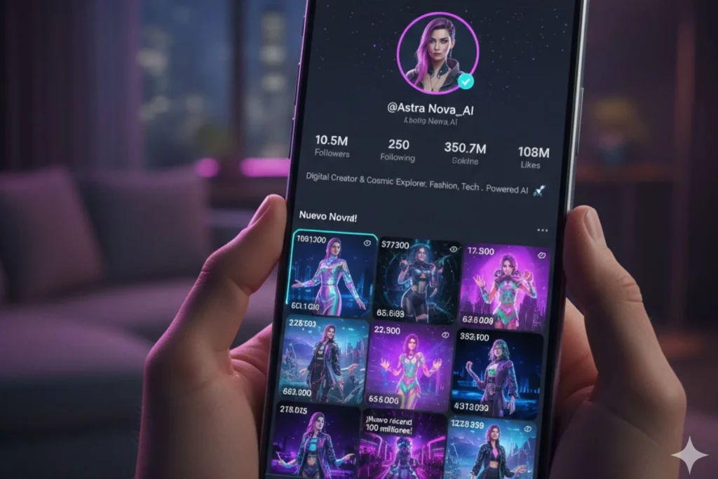 ¿Quieres crecer en redes sociales sin salir en cámara? Higgsfield AI Influencer Studio es la apuesta que cambia las reglas en 2026 1 Moncloa El mundo de las redes sociales es liderado por la ia