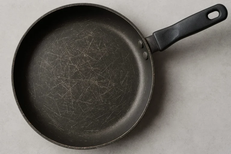 «Tiradla ahora mismo si veis esto»: La advertencia de un químico sobre el teflón rayado que Laura (33) usaba para cocinar a sus hijos