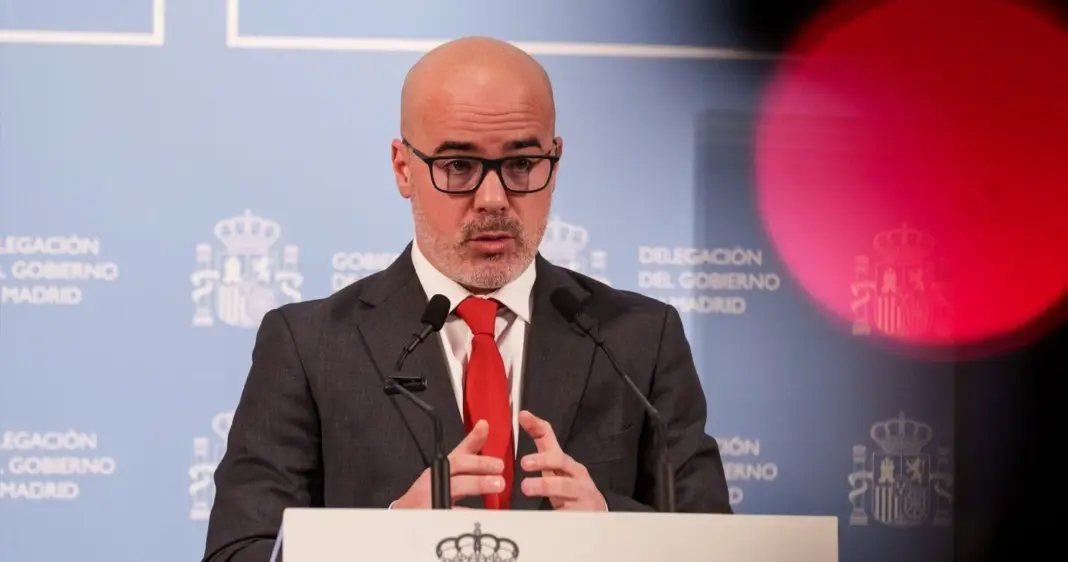El delegado del Gobierno en la Comunidad de Madrid, Francisco Martín El delegado del Gobierno en la Comunidad de Madrid, Francisco Martín (Fuente: Agencias)