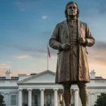 Trump desafía al movimiento ‘woke’: rescatará la estatua de Colón derribada para ponerla frente a la Casa Blanca