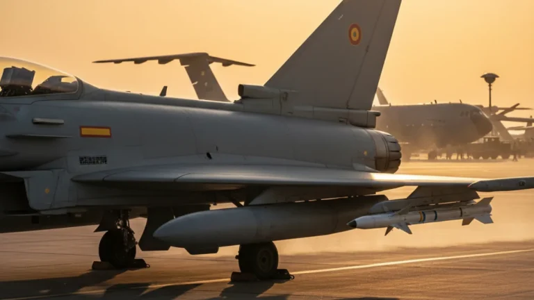 Los Eurofighter españoles en Rumanía sacan músculo: llega el misil Meteor para blindar el cielo de la OTAN